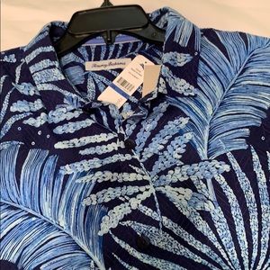 Tommy Bahama Silk Button Down Short Sleeve